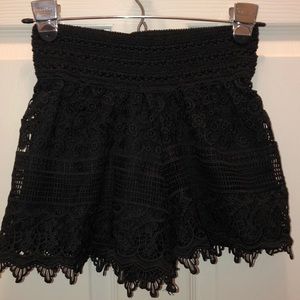 3/$15 Kathy lace overlay shorts